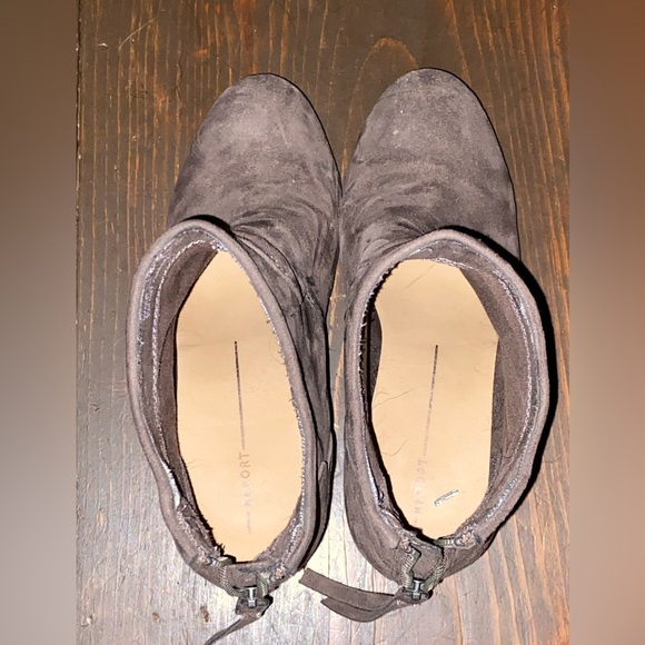 REPORT vegan suede booties very good condition - Picture 3 of 3